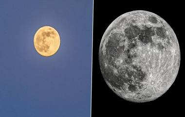 Flower Supermoon May 2020: आज नागरिकांना घडले सुपरमूनचे दर्शन, पहा फोटो