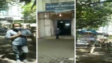 मुंबई: जेजे पोलीस स्थानकातील 3 कर्मचाऱ्यांचा कोरोनाशी यशस्वी लढा, कामावर पुन्हा रुजू होताना पाहून केली पुष्पवृष्टी (Watch Video)