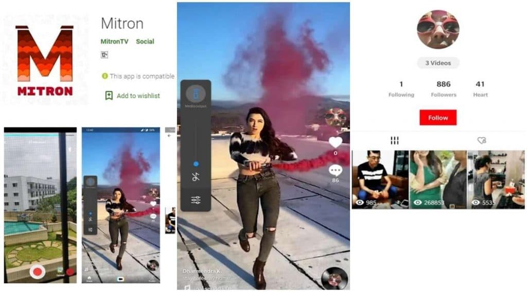 TikTok ची जागा घ्यायला आला Mitron? जाणून घ्या 5 मिलियनपेक्षा जास्त लोकांनी डाऊनलोड केलेल्या या मजेशीर व्हिडिओ मेकिंग अॅप बद्दल TikTok ची जागा घ्यायला आला Mitron? जाणून घ्या 5 मिलियनपेक्षा जास्त लोकांनी डाऊनलोड केलेल्या या मजेशीर व्हिडिओ मेकिंग अॅप बद्दल