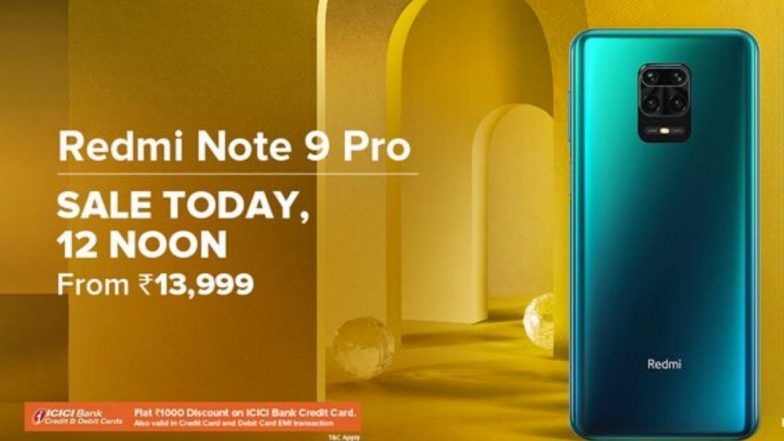 Xiaomi चा लेटेस्ट स्मार्टफोन Redmi Note 9 Pro साठी आज सेल, ग्राहकांना मिळणार दमदार ऑफर