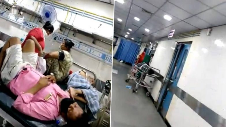 मुंबई: सायन हॉस्पिटलमधील निष्काळजीपणानंतर KEM हॉस्पिटलमधील धक्कादायक व्हिडिओ समोर; एकाच बेडवर दोन कोरोना बाधित रुग्ण उपचार घेत असल्याचा प्रकार उघडकीस