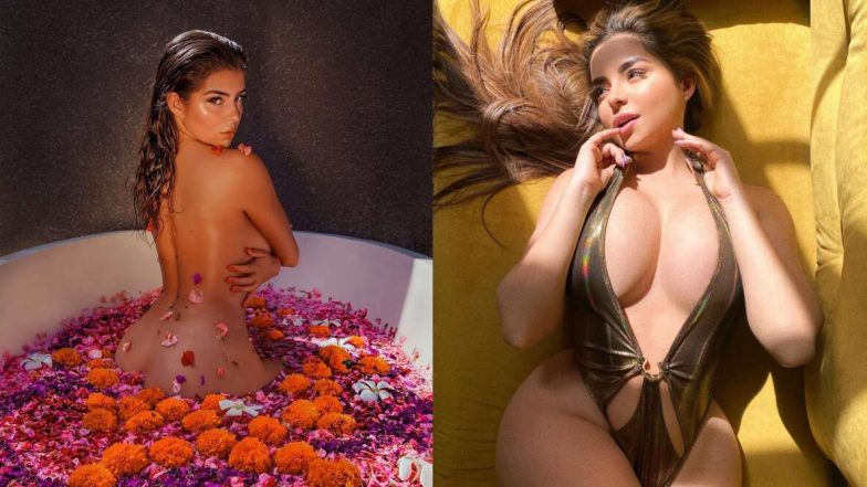 Demi Rose Sexy Photo: हॉट मॉडेल डेमी रोज हिने शेअर केले फुलांनी भरलेल्या बाथटब मधील Nude फोटो; जरा एकट्यातच पहा