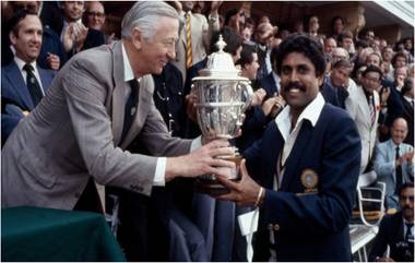 On This Day in 1983: हाच तो दिवस! Kapil Dev यांच्या टीम इंडियाने जिंकला पहिला विश्वचषक