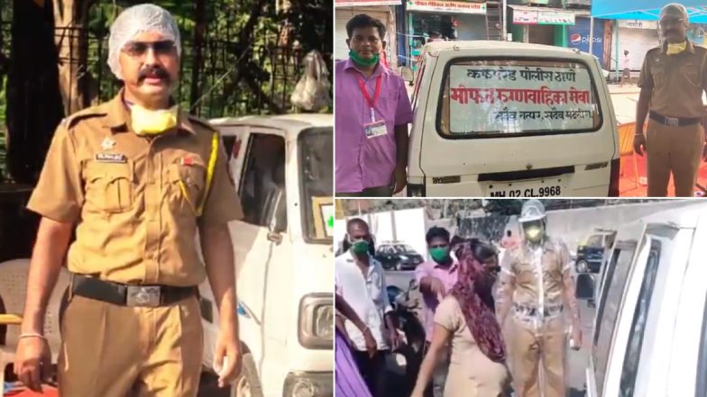 कोविड-19 रुग्णांना स्वतःच्या गाडीतून रुग्णालयात पोहचवणाऱ्या पोलीस कॉन्स्टेबल तेजेश सोनवणे यांना मुंबई पोलिसांचा सलाम! (Watch Video)