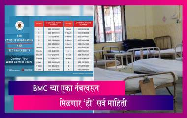 BMC Ward War Room Numbers: आता फोनवरून मिळणार बेड्सची उपलब्धता आणि अत्यावश्यक माहिती; 'हे' आहेत नंबर