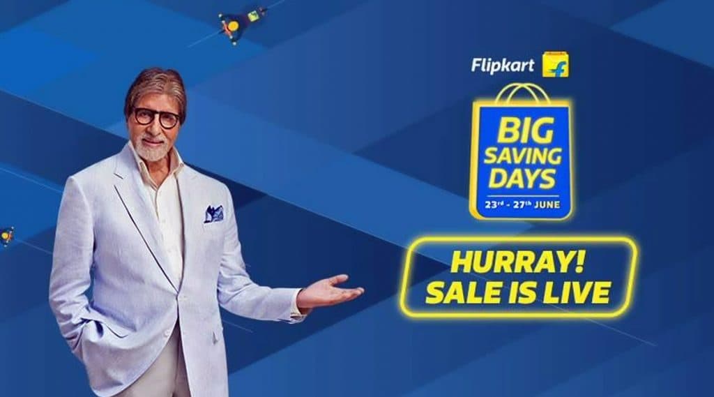 Flipkart Big Saving Days 2020: 6 ऑगस्टपासून 'फ्लिपकार्ट बिग सेविंग डेज'ला सुरूवात; मोबाईल, इलेक्ट्रॉनिक वस्तूंवर मोठी सूट Flipkart Big Saving Days 2020: 6 ऑगस्टपासून 'फ्लिपकार्ट बिग सेविंग डेज'ला सुरूवात; मोबाईल, इलेक्ट्रॉनिक वस्तूंवर मोठी सूट
