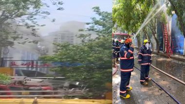 Mumbai Fire:  लोअर परेल परिसरात  रघुवंशी मिल कमाऊंड मध्ये भीषण आग; अग्निशमन दलाच्या  8 गाड्या रवाना