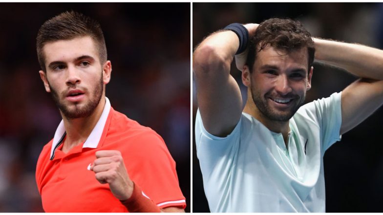 Grigor Dimitrov, Borna Coric Test Corona Positive: टेनिसपटू ग्रिगोर दिमित्रोव-बोर्ना कोरीक कोविड-19 संक्रमित, Adria Exhibition Tour रद्द