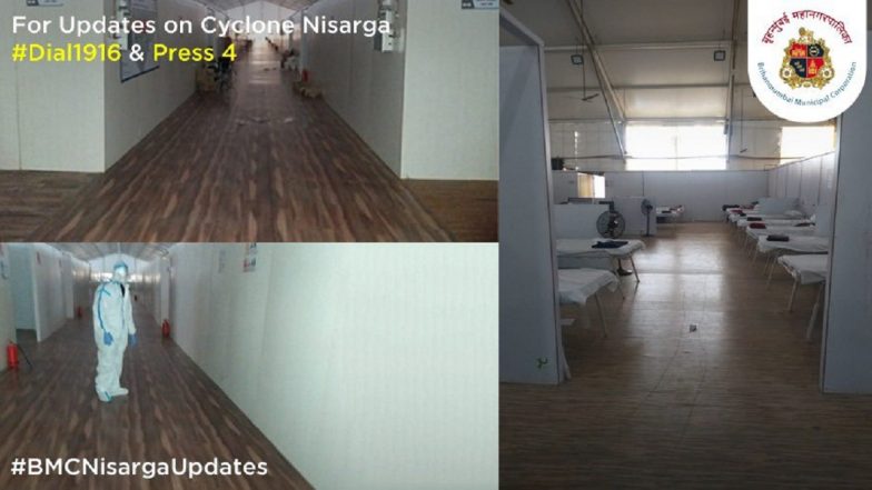 Cyclone Nisarga: बीकेसी येथील 'जंबो फॅसिलिटी'चे निसर्ग चक्रीवादळामुळे नुकसान झाल्याची माहिती खोटी- मुंबई महापालिका