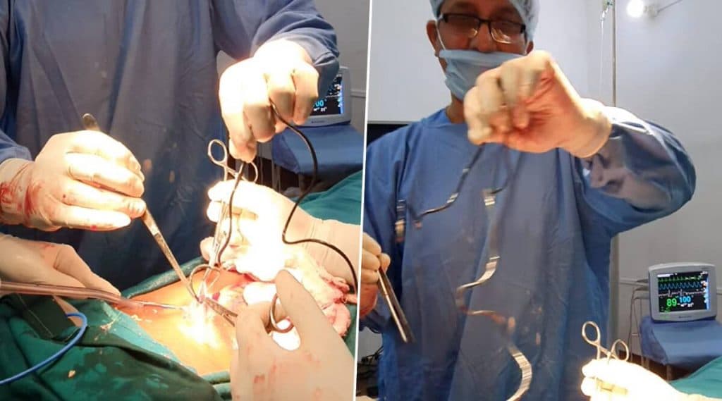 धक्कादायक! हस्तमैथुन करताना तरुणाने लिंगामध्ये घातली फोन चार्जरची वायर; 5 दिवसांनतर शस्त्रक्रियेद्वारे मुक्तता (Video) धक्कादायक! हस्तमैथुन करताना तरुणाने लिंगामध्ये घातली फोन चार्जरची वायर; 5 दिवसांनतर शस्त्रक्रियेद्वारे मुक्तता (Video)