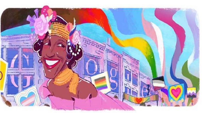 मार्शा पी. जॉन्सन यांच्या स्मरणार्थ Google Doodle; जाणून घ्या कोण होते Marsha P. Johnson