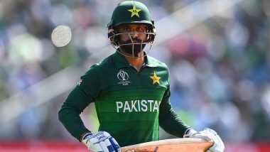 Pakistan Cricketers Test Positive For Covid19: इंग्लंड दौऱ्यापूर्वी पाकिस्तान क्रिकेट संघाला मोठा झटका; मोहम्मद हाफिज, वहाब रियाज यांच्यासह आणखी 7 जणांना कोरोनाची लागण