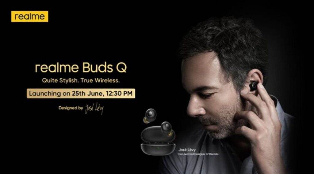 Realme Buds Q भारतात Realme X3 च्या सीरिजसह येत्या 25 जूनला होणार लॉन्च Realme Buds Q भारतात Realme X3 च्या सीरिजसह येत्या 25 जूनला होणार लॉन्च