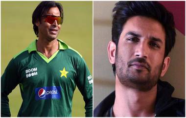 Shoaib Akhtar on Sushant Singh Rajput: शोएब अख्तरने सांगितला सुशांत सिंह राजपूतच्या मुंबईतील भेटीचा किस्सा, 'तेव्हा त्याच्याशी बोललो नाही याचा मला पश्चात्ताप होतोय'