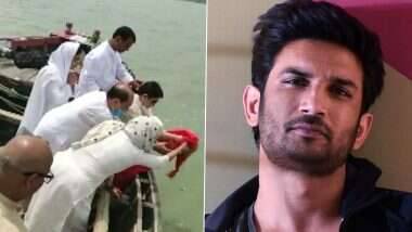 Sushant Singh Rajput Ashes Immersion: सुशांत सिंह राजपूतला अखेरचा निरोप; गंगेत विसर्जित केल्या अस्थी (See Photo)