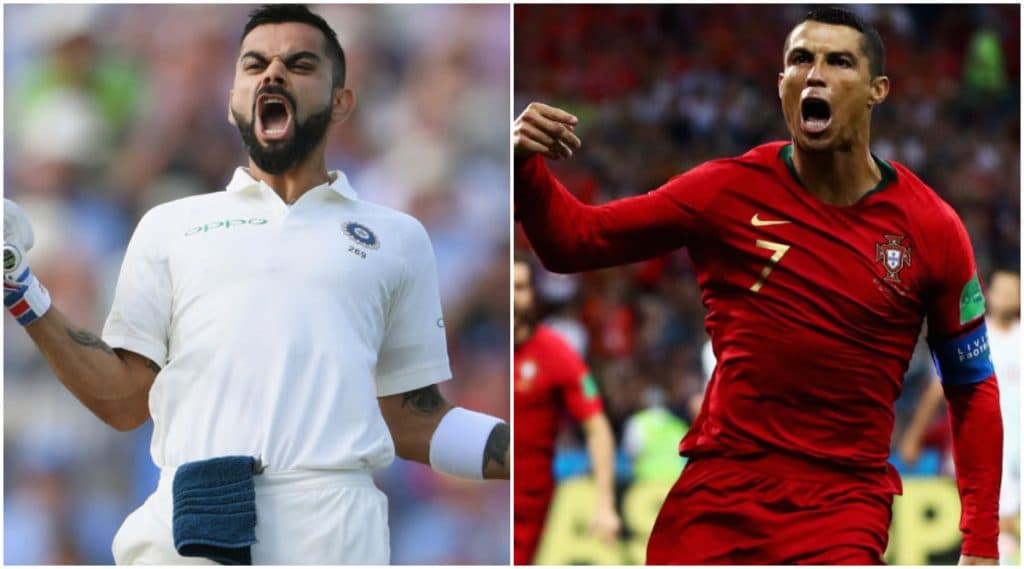 Instagram's Highest-Paid Athlete: लॉकडाऊनमध्ये घरी बसल्या विराट कोहली याने कमावले 3 कोटी, क्रिस्टियानो रोनाल्डोचे 18 कोटींसह अव्वल स्थान कायम Instagram's Highest-Paid Athlete: लॉकडाऊनमध्ये घरी बसल्या विराट कोहली याने कमावले 3 कोटी, क्रिस्टियानो रोनाल्डोचे 18 कोटींसह अव्वल स्थान कायम