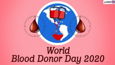 World Blood Donor Day 2020: 'जागतिक रक्तदाता दिन' का साजरा केला जातो? जाणून घ्या यंदाची Theme आणि रक्तदान करण्यासाठी आवश्यक असणाऱ्या अटी