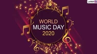 Happy World Music Day 2020 Wishes: ‘जागतिक संगीत दिना’चे औचित्य साधून, ग्रिटिंग्स, SMS, Wishes, Images, WhatsApp Status, Facebook Images च्या माध्यमातून शुभेच्छा देऊन साजरा वर्ल्ड म्युझिक डे!