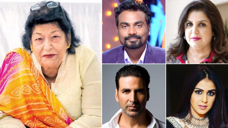 RIP Saroj Khan: नृत्यदिग्दर्शिका सरोज खान यांच्या निधनाने रेमो डिसूजा, फराह खान, अक्षय कुमार, जेनेलिया देशमुख यांनी सोशल मिडियाच्या माध्यमातून वाहिली श्रद्धांजली!