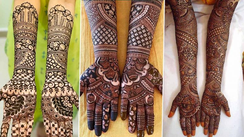 Mangalagaur 2020 Mehendi Designs: मंगळागौरीचा उत्सव घरच्या घरी छान साग्रसंगीत करण्यासाठी हातावर काढण्यासाठी मेहंदीच्या अगदी सोप्या आणि सुरेख डिझाईन्स