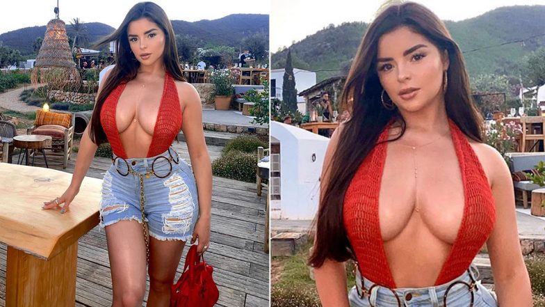 Demi Rose Hot Topless Photo: हॉट अमेरिकन मॉडल डेमी रोज चा Clevage दाखविणारा बोल्ड टॉपलेस फोटो सोशल मिडियावर व्हायरल; 5 लाखाहून अधिक लोकांनी दिले लाईक्स
