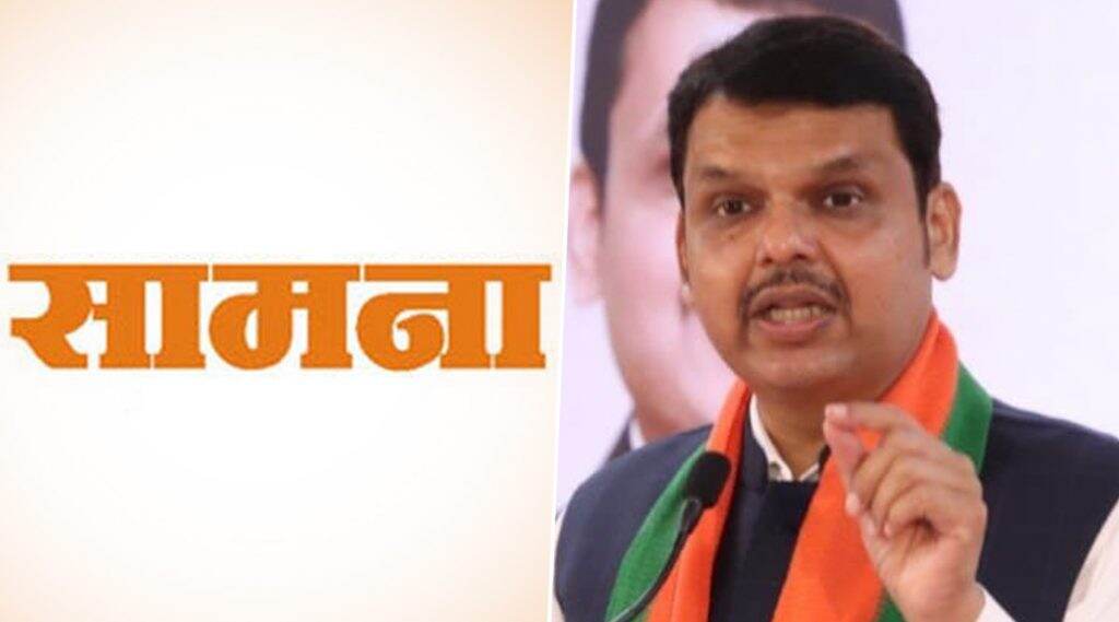 'कोरोनातून सुटका कशी होईल तेवढेच सांगा साहेब, प्रवचने नकोत'; सामना च्या अग्रलेखातून शिवसेनेचा देवेंद्र फडणवीसांना टोला 'कोरोनातून सुटका कशी होईल तेवढेच सांगा साहेब, प्रवचने नकोत'; सामना च्या अग्रलेखातून शिवसेनेचा देवेंद्र फडणवीसांना टोला