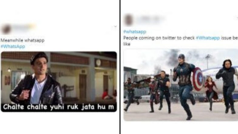 WhatsApp Down नंतर जगभर युजर्सची सोशलमीडीयात नाराजी सोबतच धम्माल मिम्स, जोक्स; भारतामध्ये सेवा पूर्ववत