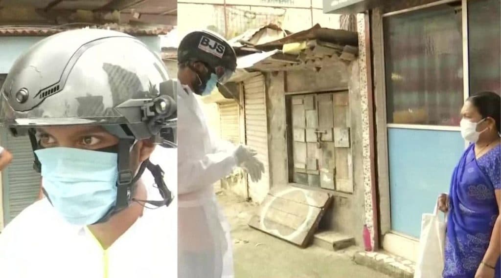 Smart Helmets: मुंबई, पुणे शहरामध्ये पोर्टेबल थर्मोस्कॅनरच्या मदतीने मास स्क्रिनिंग सुरू; 2 तासांत 5-6 हजार जणांचे तापमान तपासणं शक्य Smart Helmets: मुंबई, पुणे शहरामध्ये पोर्टेबल थर्मोस्कॅनरच्या मदतीने मास स्क्रिनिंग सुरू; 2 तासांत 5-6 हजार जणांचे तापमान तपासणं शक्य