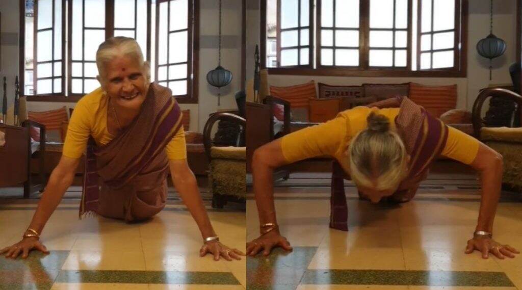 Usha Soman 81st Birthday: मिलिंद सोमणची आई उषा सोमण यांनी 15 पुशअप्स घालत साजरा केला आपला 81 वा वाढदिवस; पहा तरुणांनाही लाजवेल असा Video Usha Soman 81st Birthday: मिलिंद सोमणची आई उषा सोमण यांनी 15 पुशअप्स घालत साजरा केला आपला 81 वा वाढदिवस; पहा तरुणांनाही लाजवेल असा Video