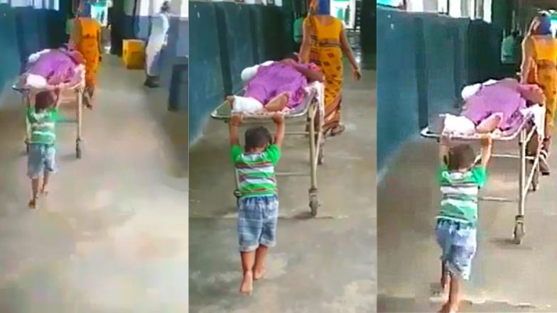 धक्कादायक! 30 रुपयांची लाच दिली नाही म्हणून 6 वर्षांच्या निष्पाप मुलाला ओढायला लावला स्ट्रेचर; व्हिडिओ व्हायरल, डीएमनी दिले चौकशीचे आदेश (Watch Video)