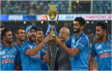 Asia Cup 2021: कोरोनाच्या प्रादुर्भावामुळे सलग दुसऱ्या वर्षी आशिया कप रद्द, श्रीलंकेत होतं स्पर्धेचं आयोजन