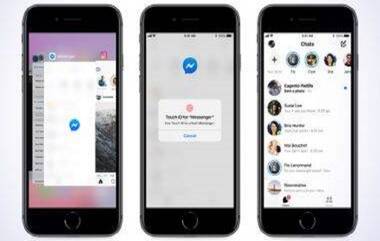 फेसबुक मेसेंजर चे नवे App Lock फिचर; Face आणि Touch ID ने करु शकाल अॅप अनलॉक