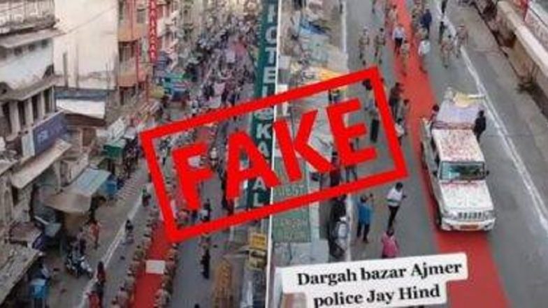 राजस्थान पोलिसांनी लॉकडाऊननंतर 'अजमेर शरीफ दरगाह'ला दिली भेट? अमजेर पोलिसांनी दिले 'हे' स्पष्टीकरण