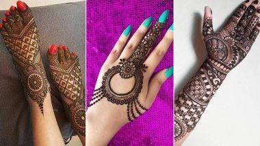 Hariyali Teej 2020 Latest Mehndi Designs: हरियाली तीज निमित्त 'या' लेटेस्ट मेहंदी डिझाइन्स कडून करा गौरी-शंकरची पूजा (See Images & Tutorial Videos)