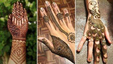 Bakrid 2020 Simple Mehndi Designs: आपल्या हातावर काढा या नवीनतम आणि आकर्षक मेहंदी डिझाईन्स काढून साजरा करा ईद अल-अधाचा उत्सव, या व्हिडिओ आणि फोटोतून घ्या मदत