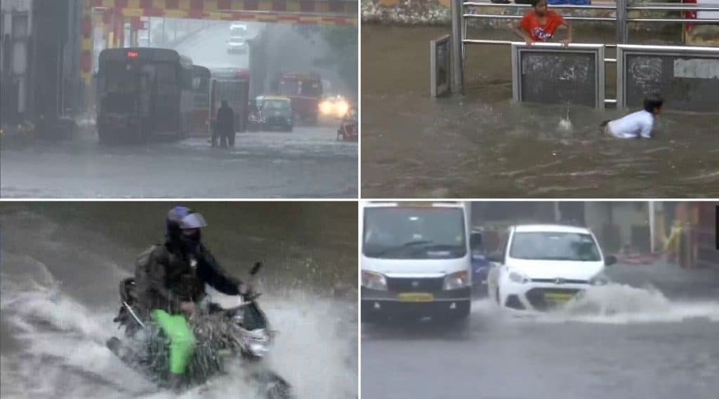 Mumbai Rains Video: मुंबईत मुसळधार पावसामुळे हिंदमाता आणि किंग्ज सर्कल भाग झाले जलमय (See Photos) Mumbai Rains Video: मुंबईत मुसळधार पावसामुळे हिंदमाता आणि किंग्ज सर्कल भाग झाले जलमय (See Photos)