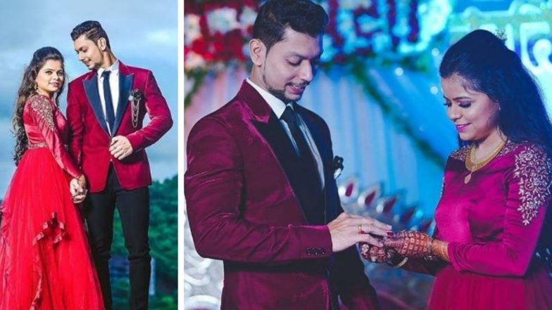 Kartiki Gaikwad Engagement Photos: कार्तिकी गायकवाड आणि रोनित पिसे यांचा साखरपुडा संपन्न, पहा या नव्या जोडीचे सुंदर फोटो