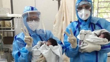 पुणे: 29 वर्षीय कोरोना पॉझिटिव्ह रुग्ण महिलेने दिला दोन नवजात मुलींना जन्म