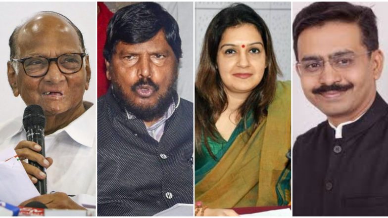 Rajyasabha MP Oath Ceremony:  शरद पवार, उदयनराजे भोसले, रामदास आठवले पुन्हा खासदार; राजीव सातव यांचा दिल्लीत मराठी बाणा
