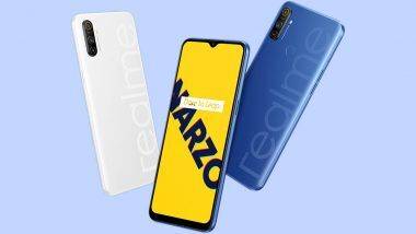 Flipkart वर आज दुपारी 12 वाजता Realme Narzo 10 चा सेल, गेमिंग फिचरसह जबरदस्त बॅटरी लाईफ असलेल्या स्मार्टफोनची 'ही' आहे किंमत