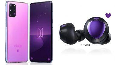 Samsung Galaxy S20+, Galaxy Buds+ चे BTS एडिशन भारतात लॉन्च; जाणून घ्या किंमत आणि फिचर्स