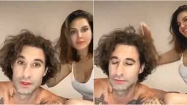 Sunny Leone Video: सनी लियोनी ने पति डेनियल वेबर ची मालिश करतानाचा मजेशीर व्हिडिओ केला शेअर; Watch Video