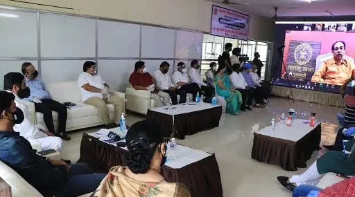 COVID19: कल्याण व डोंबिवली येथील समर्पित कोविड19 काळजी केंद्रांचे मुख्यमंत्री उद्धव ठाकरे यांच्या हस्ते ऑनलाईन उद्घाटन