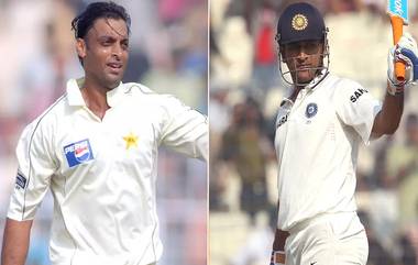 Shoaib Akhtar Apologised to MS Dhoni: शोएब अख्तरने एमएस धोनीकडे मुद्दाम फेकला होता बीमर, 14 वर्षानंतर भारतीय फलंदाजाची माफी मागितल्याचा केला खुलासा