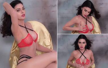 Sherlyn Chopra Hot Video: शर्लिन चोपड़ा चा Boobs सोबत खेळतानाचा हा बोल्ड व्हिडिओ जरा एकट्यातच पाहा