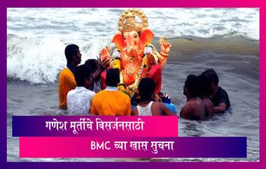 Ganeshotsav 2020: मुंबईत गणेशोत्सव मूर्तींचे विसर्जन करण्सायाठी BMC ने जाहीर केल्या विशेष सूचना