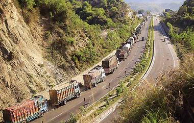 Mumbai Goa Highway Traffic Updates: कोकणातील मुसळधार पावसामुळे मुंबई-गोवा महामार्ग ठप्प; वाहतूककोंडीमुळे चाकरमान्यांचे हाल