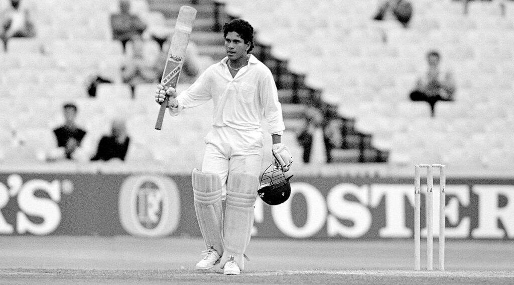 Sachin Tendulkar 1st Test Hundred: 'मॅन्चेस्टर शतकामागे पाकिस्तानविरुद्ध अर्धशतकाचा मोलाचा वाटा,' सचिन तेंडुलकरकडून पहिल्या टेस्ट शतकाच्या 30 व्या वर्षपूर्तीनिमित्त आठवणींना उजाळा Sachin Tendulkar 1st Test Hundred: 'मॅन्चेस्टर शतकामागे पाकिस्तानविरुद्ध अर्धशतकाचा मोलाचा वाटा,' सचिन तेंडुलकरकडून पहिल्या टेस्ट शतकाच्या 30 व्या वर्षपूर्तीनिमित्त आठवणींना उजाळा