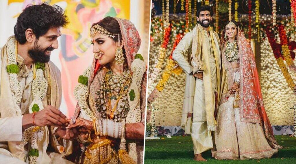 Rana Daggubati-Miheeka Bajaj Wedding Photos: राणा दग्गुबाती-मिहिका बजाज यांचा विवाहसोहळा संपन्न; पाहा या लग्नसोहळ्याचे टिपलेले सुरेख क्षण, Watch Photos Rana Daggubati-Miheeka Bajaj Wedding Photos: राणा दग्गुबाती-मिहिका बजाज यांचा विवाहसोहळा संपन्न; पाहा या लग्नसोहळ्याचे टिपलेले सुरेख क्षण, Watch Photos