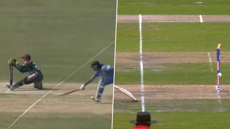 MS Dhoni Retired: अजब योगायोग! एमएस धोनी यांच्या कारकिर्दीची सुरुवात व अखेर रनआऊटनेच, पाहा कॅप्टन कूलच्या पहिल्या आणि अंतिम मॅचमधील Coincidence (Watch Video)